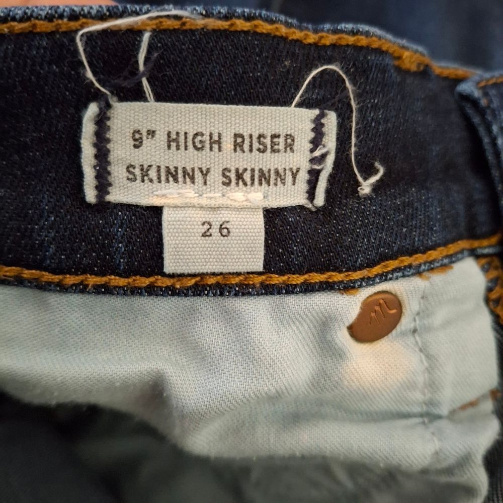 Madewell 9" High Riser Skinny Skinny Jeans - Picture 6 of 7